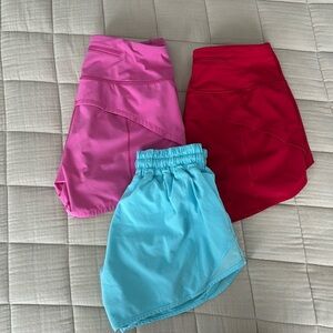Lot of Lululemon Shorts